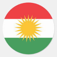 Flagge Kurdistans; Kurd; Kurdisch