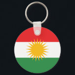 Flagge Kurdistans; Kurd; Kurdisch Schlüsselanhänger<br><div class="desc">Die Flagge Kurdistans; Kurden; Kurdisch. Quelle: https://commons.wikimedia.org/wiki/File:Flag_of_Kurdistan.svg</div>