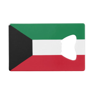Flagge Kuwaits Geldbeutel Flaschenöffner