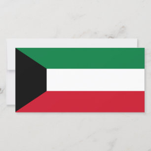 Flagge Kuwaits Karte