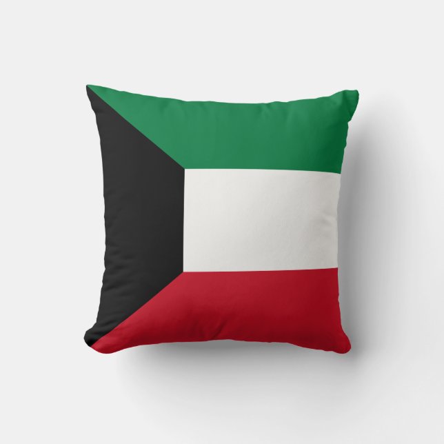 Flagge Kuwaits Kissen (Vorderseite)