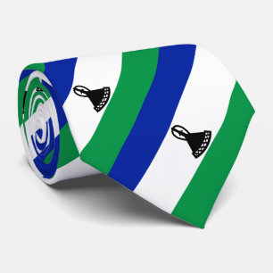 Flagge Lesothos Krawatte