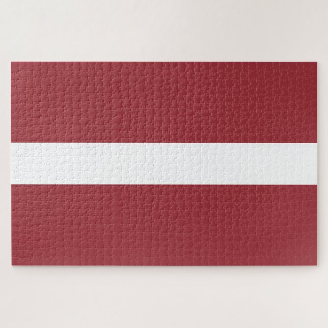 Flagge Lettlands (Horizontal)