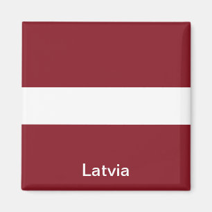Flagge Lettlands Magnet