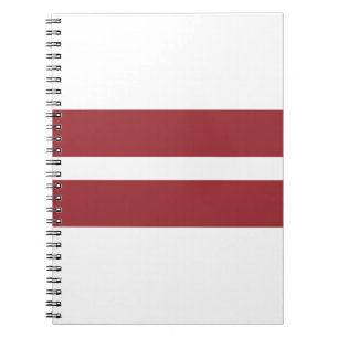 Flagge Lettlands Notizblock