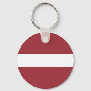 Flagge Lettlands Schlüsselanhänger