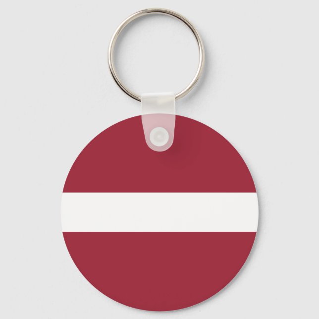Flagge Lettlands Schlüsselanhänger (Vorderseite)