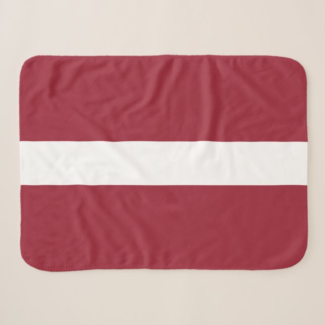 Flagge Lettlands Sherpadecke (Vorderseite (Horizontal))
