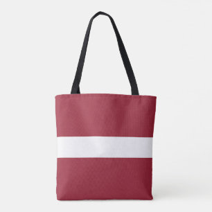 Flagge Lettlands Tasche