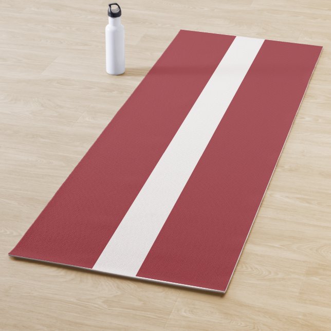Flagge Lettlands Yogamatte (Beispiel)
