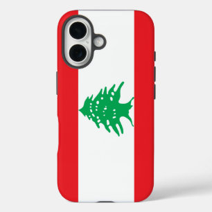 Flagge Libanons iPhone 16 Hülle