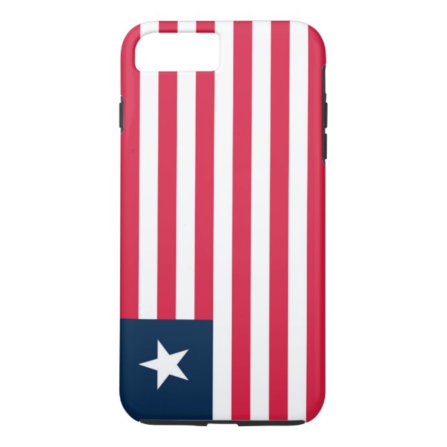 Flagge Liberias Case-Mate iPhone Hülle (Rückseite)