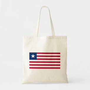 Flagge Liberias Tragetasche