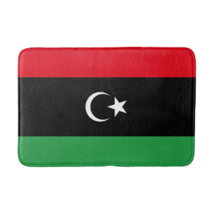 Flagge Libyens Badematte