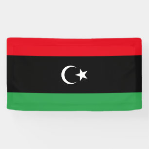 Flagge Libyens Banner