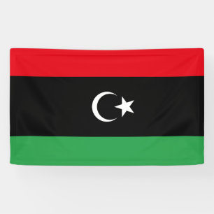 Flagge Libyens Banner