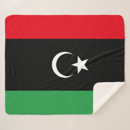 Flagge Libyens Sherpadecke