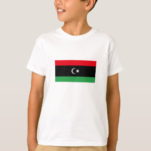 Flagge Libyens T-Shirt