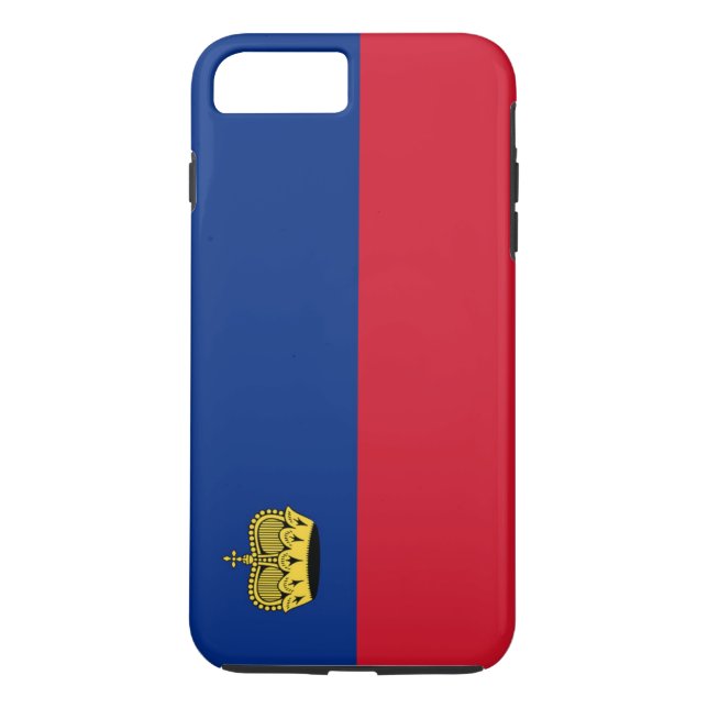 Flagge Liechtensteins Case-Mate iPhone Hülle (Rückseite)