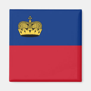 Flagge Liechtensteins, Libyen Magnet