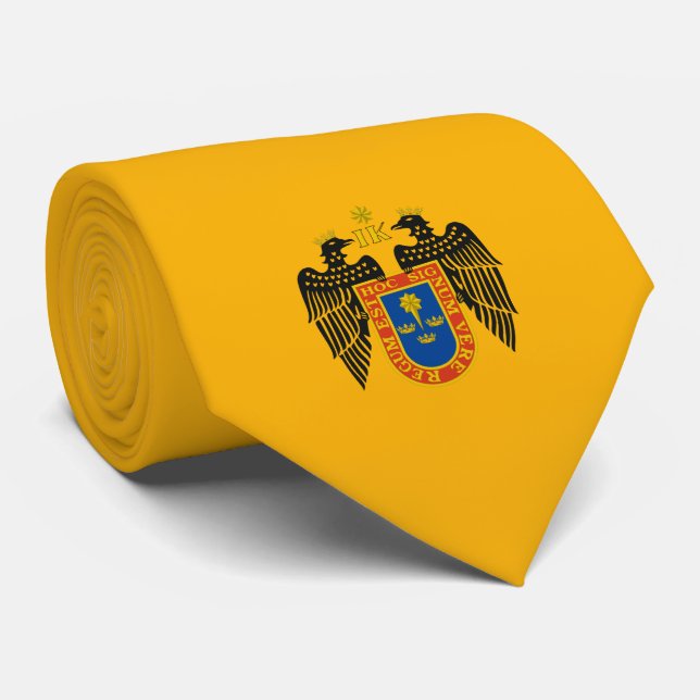 Flagge Limas (Peru) Krawatte (Gerollt)