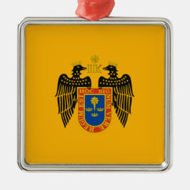 Flagge Limas (Peru) Ornament Aus Metall