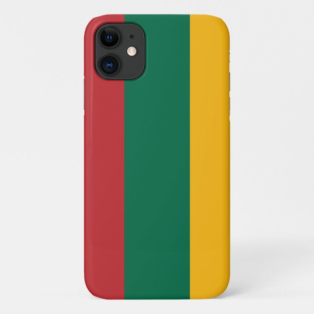 Flagge Litauens Case-Mate iPhone Hülle (Rückseite)