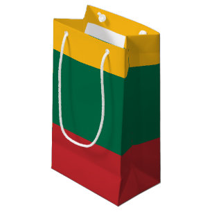 Flagge Litauens Kleine Geschenktüte