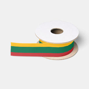 Flagge Litauens Satinband