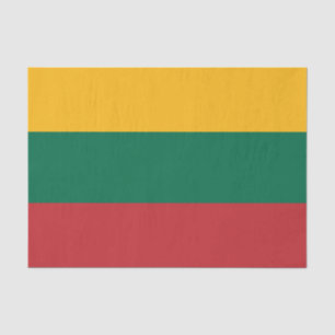Flagge Litauens Seidenpapier