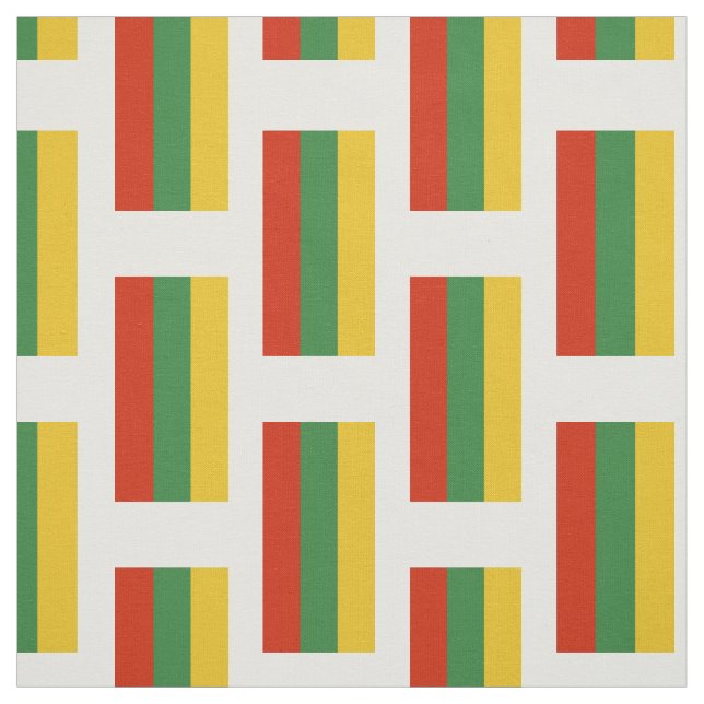 Flagge Litauens Stoff (Muster)