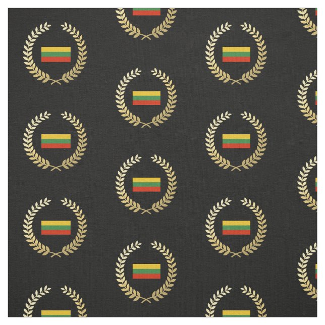 Flagge Litauens Stoff (Muster)
