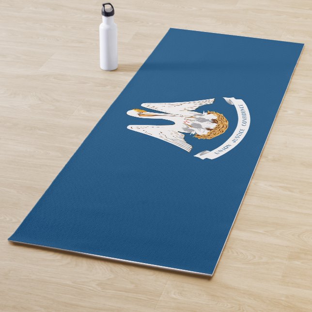 Flagge Louisianas (US-Staat) Yogamatte (Beispiel)