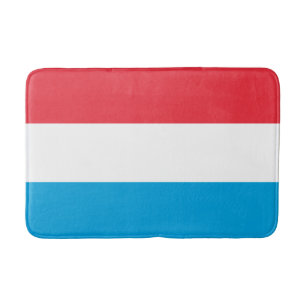 Flagge Luxemburgs Badematte
