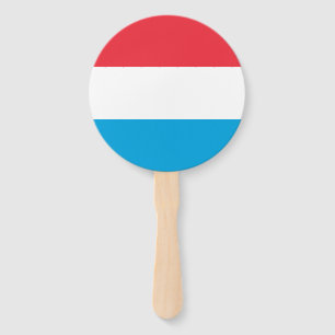 Flagge Luxemburgs Fächer