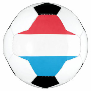 Flagge Luxemburgs Fußball