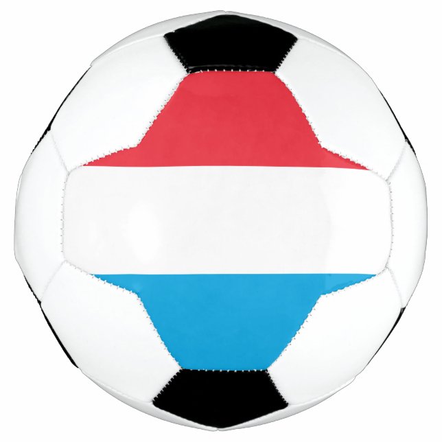 Flagge Luxemburgs Fußball (Vorderseite)