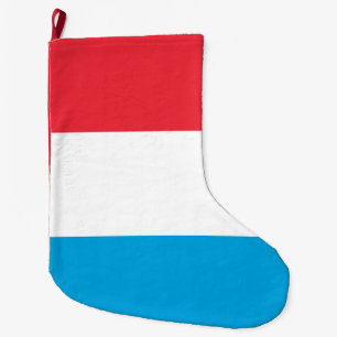 Flagge Luxemburgs Großer Weihnachtsstrumpf