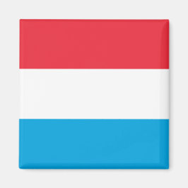 Flagge Luxemburgs Magnet