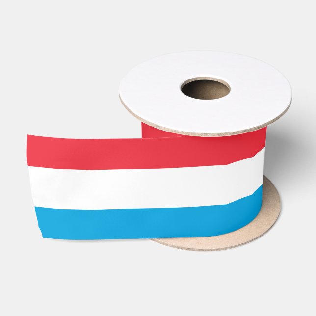 Flagge Luxemburgs Satinband (Spule)