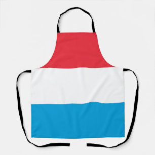 Flagge Luxemburgs Schürze