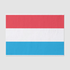 Flagge Luxemburgs Seidenpapier