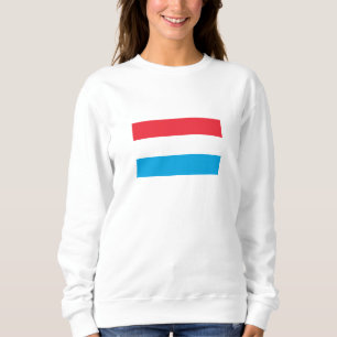 Flagge Luxemburgs Sweatshirt