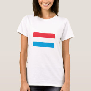 Flagge Luxemburgs T-Shirt