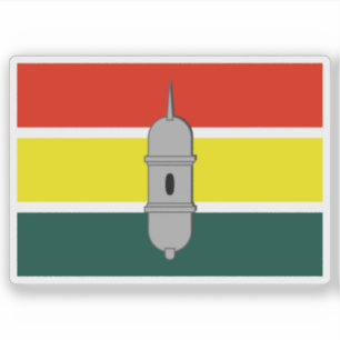 Flagge Macapá, Brasilien Aufkleber