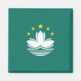 Flagge Macaus (chinesische Region) Magnet