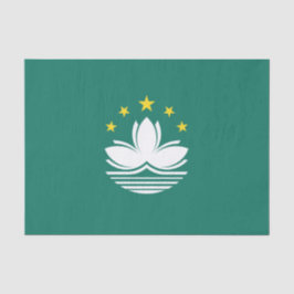 Flagge Macaus (chinesische Region) Seidenpapier