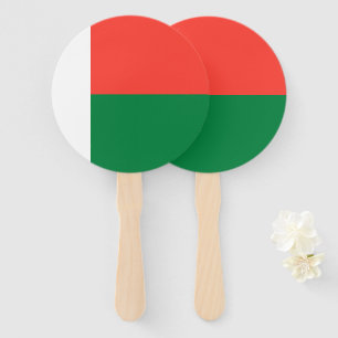 Flagge Madagaskars Fächer