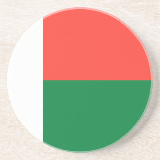 Flagge Madagaskars Getränkeuntersetzer