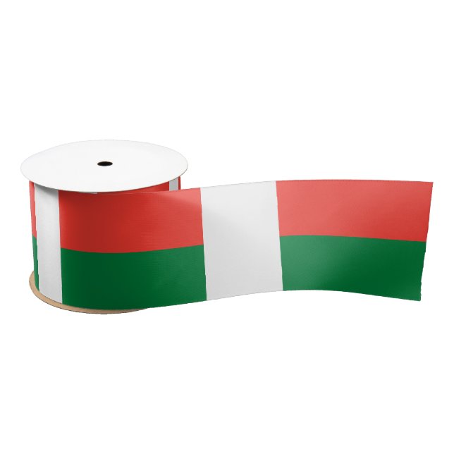 Flagge Madagaskars Satinband (Spule)